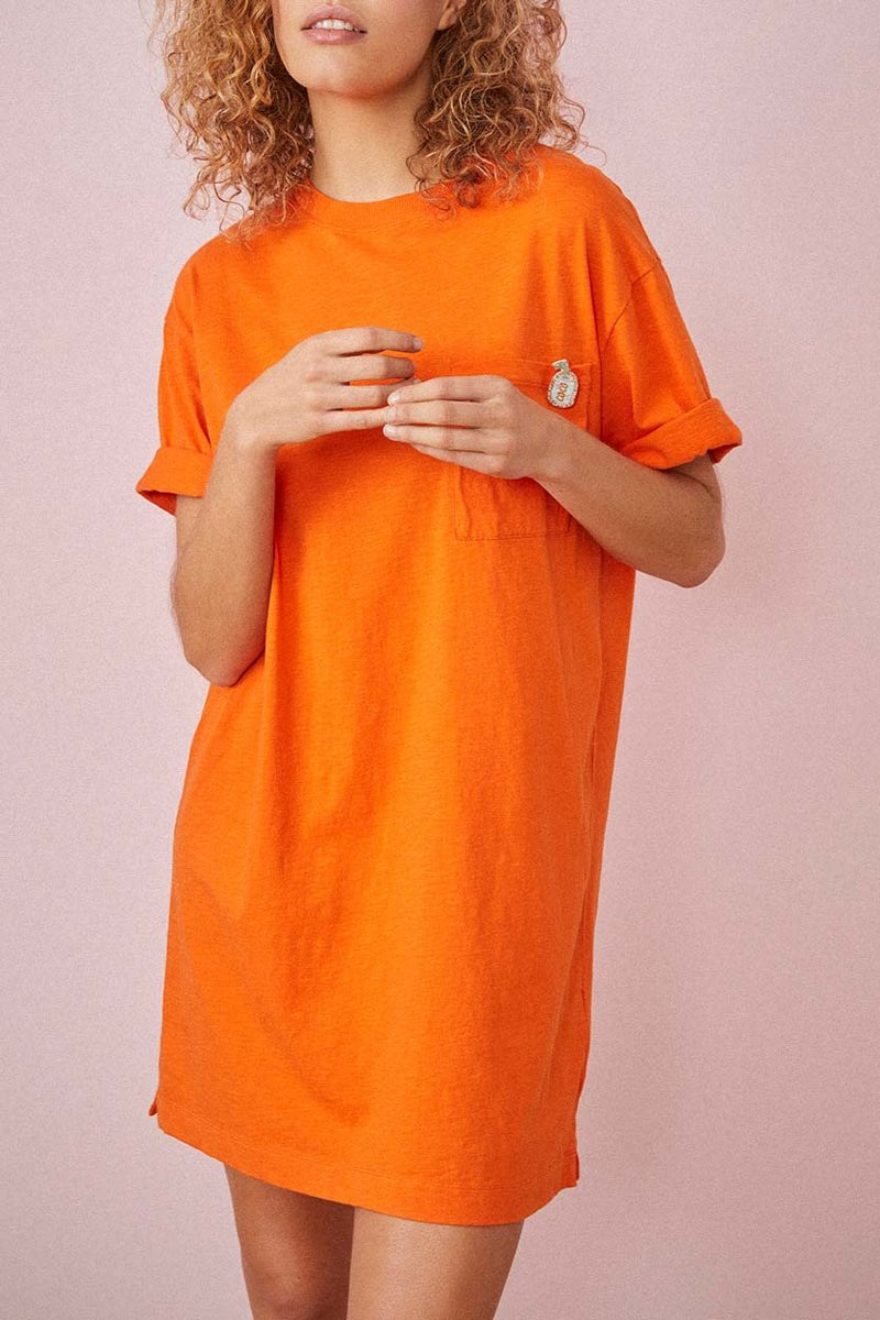 Vestido Zaez - Papaya