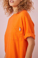 Vestido Zaez - Papaya
