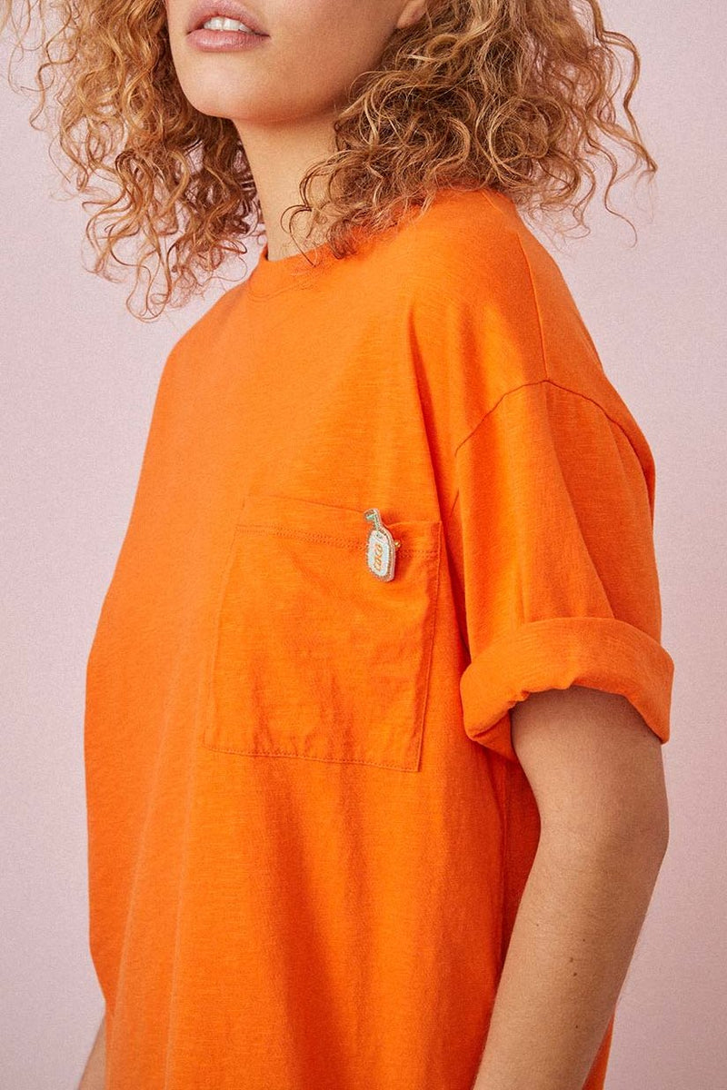Vestido Zaez - Papaya