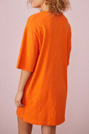 Vestido Zaez - Papaya
