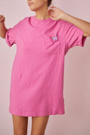 Vestido Zaez - Rosa Neón