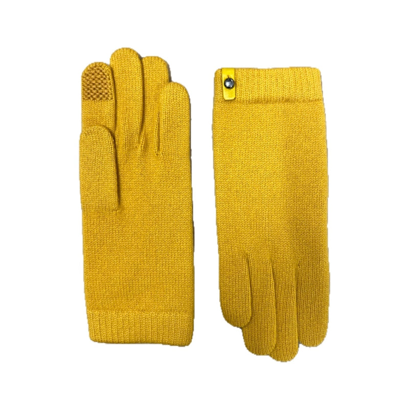 Gants Zaguio Cachemire - Moutarde - Femme