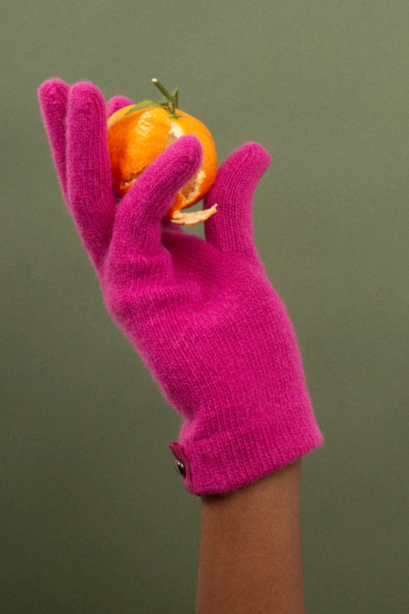 Gants Zaguio Cachemire - Verry Berry - Femme