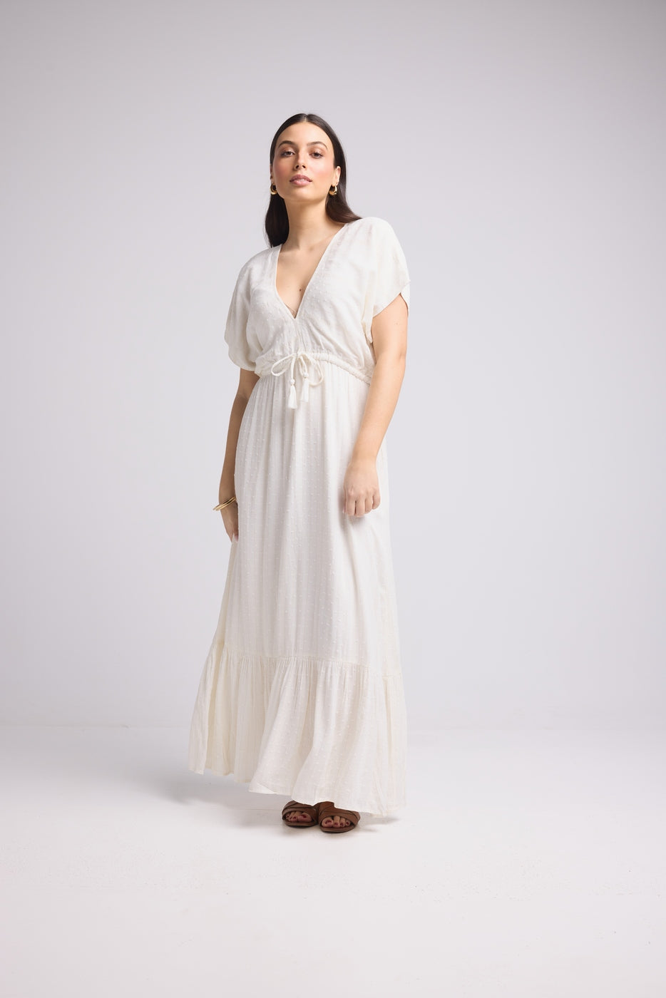 Vestido Largo - Zaira - Blanco
