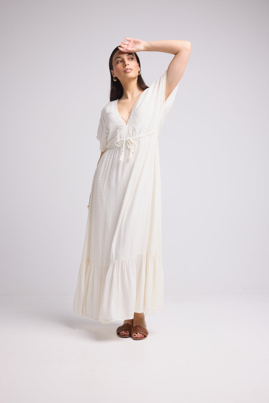 Vestido Largo - Zaira - Blanco