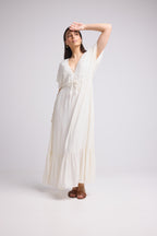 Vestido Largo - Zaira - Blanco