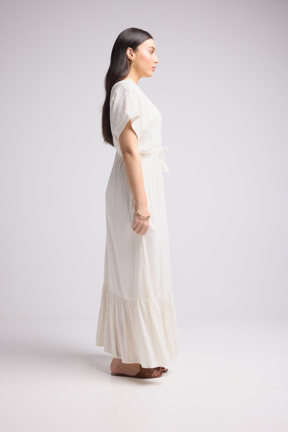 Vestido Largo - Zaira - Blanco
