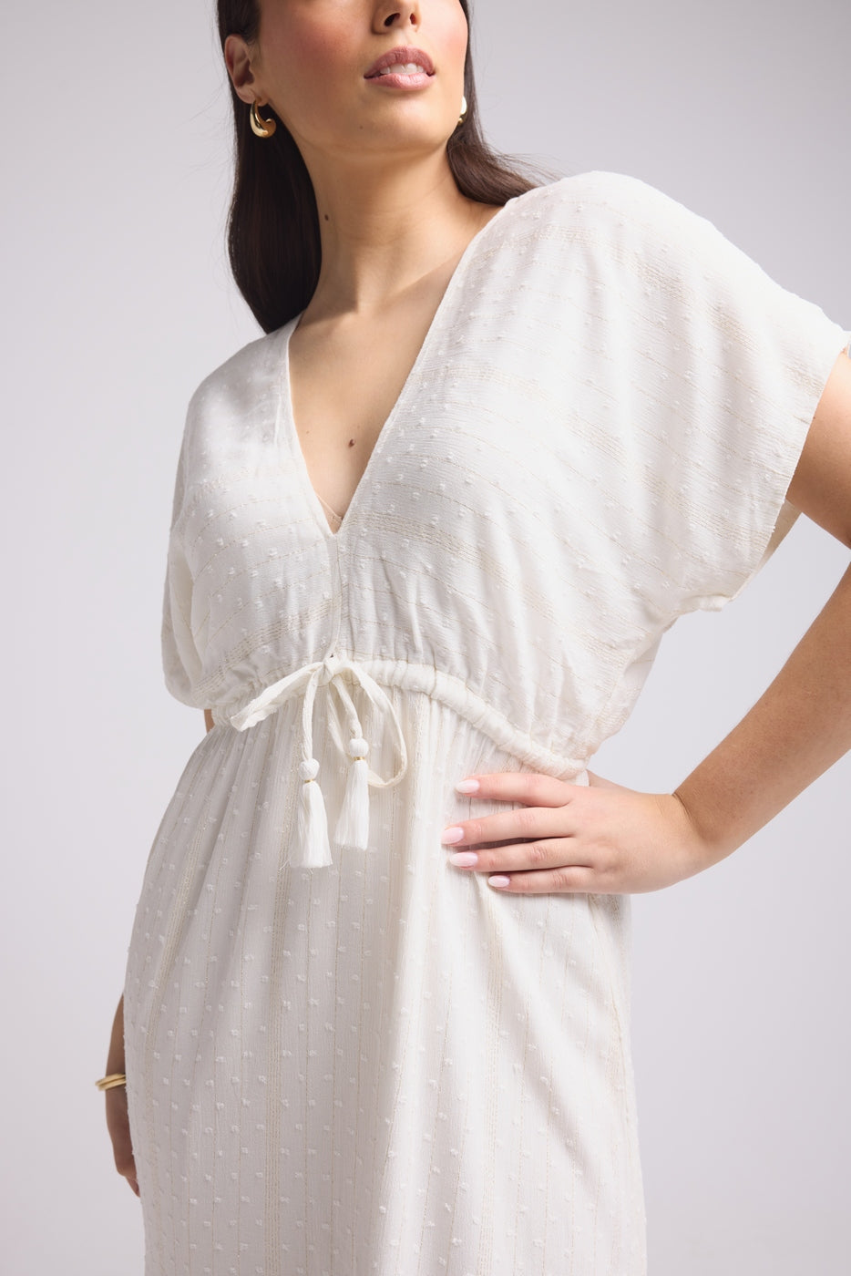 Vestido Largo - Zaira - Blanco