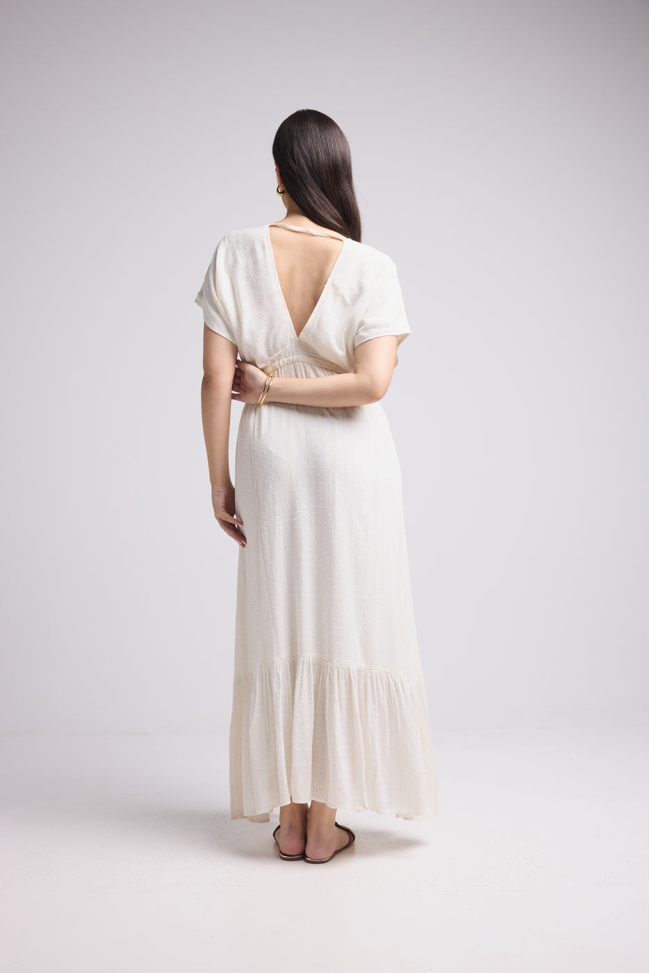 Vestido Largo - Zaira - Blanco