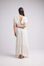 Vestido Largo - Zaira - Blanco