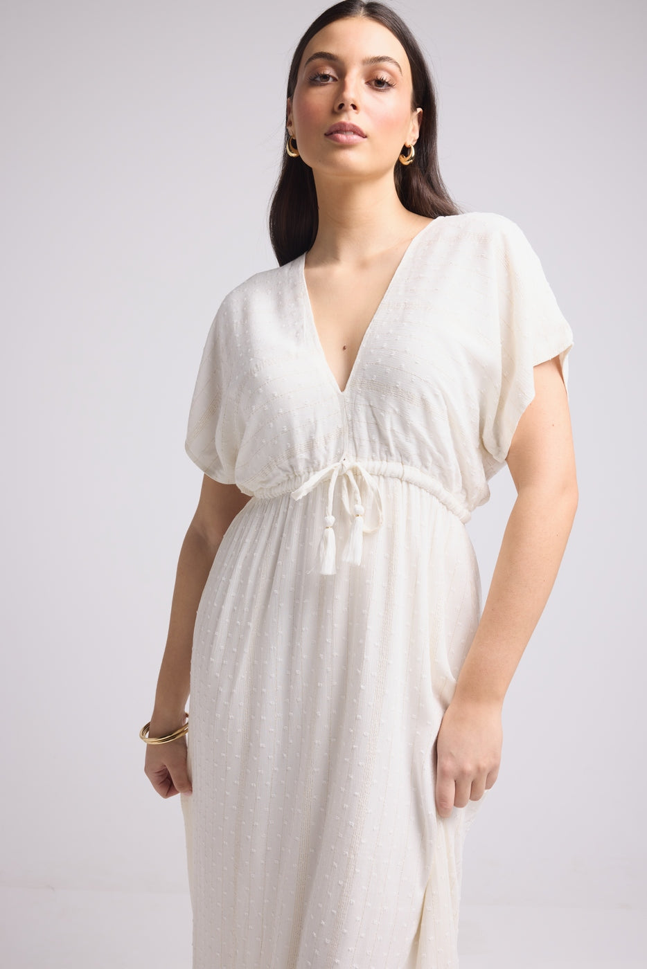 Vestido Largo - Zaira - Blanco