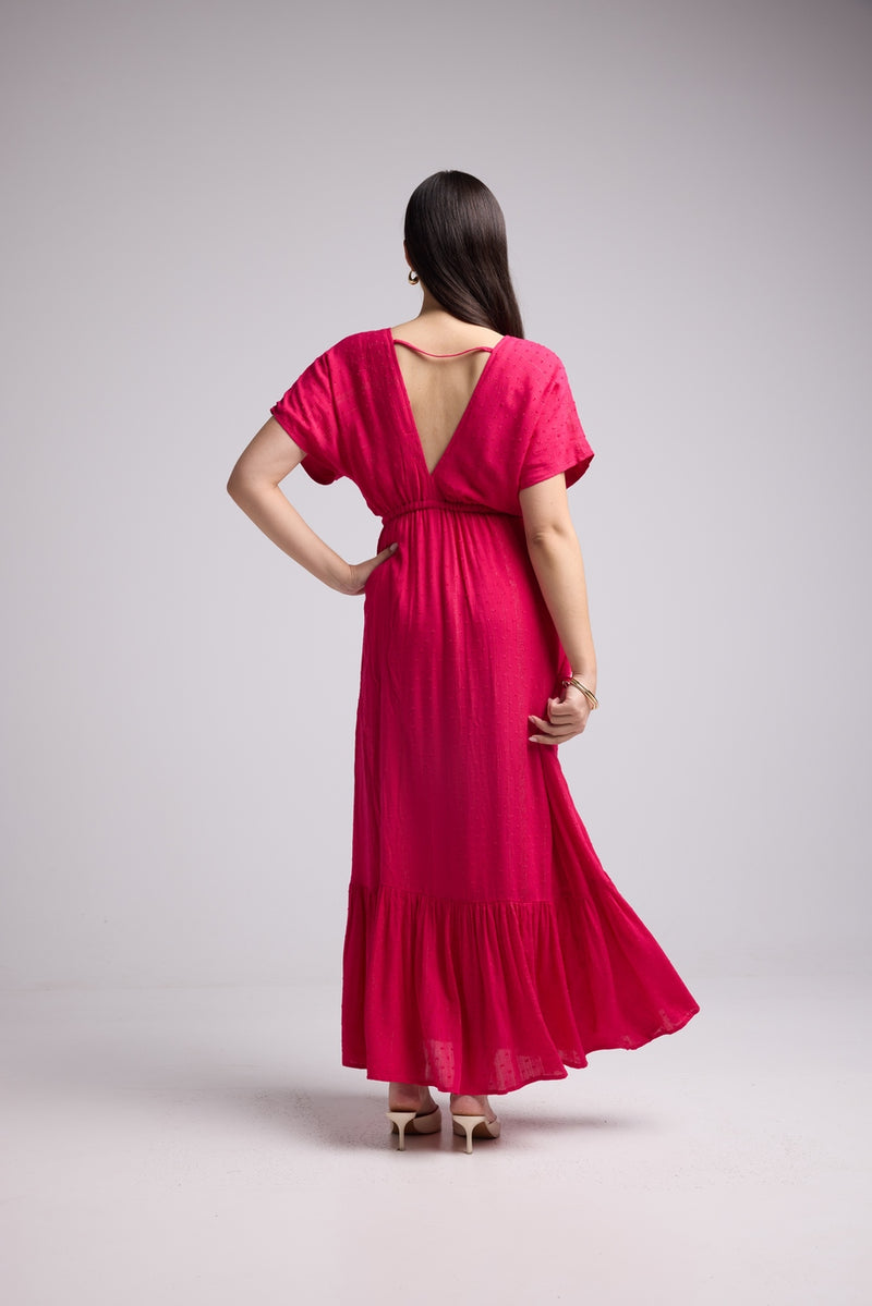 Long Dress - Zaira - Red