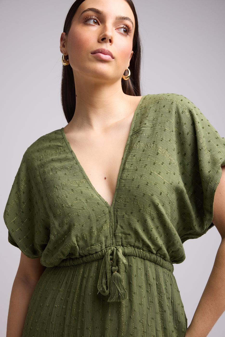 Robe Longue - Zaira - Khaki