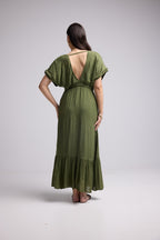 Robe Longue - Zaira - Khaki