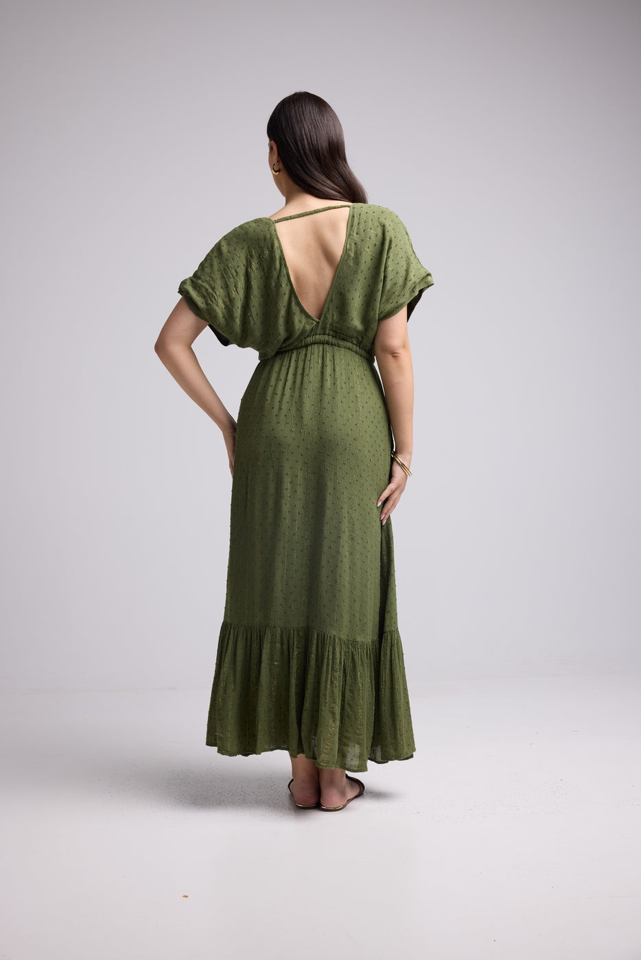 Robe Longue - Zaira - Khaki
