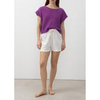 Pull Sm Col Bateau - Figue - Femme