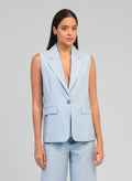 Veste Sans Manches Zakarita Ciel