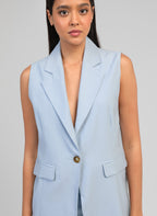 Veste Sans Manches Zakarita Ciel