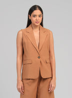 Veste Sans Manches Zakarita Daim