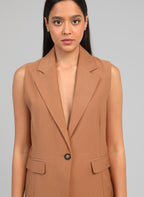 Veste Sans Manches Zakarita Daim