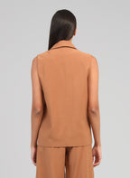 Veste Sans Manches Zakarita Daim