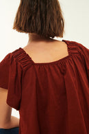 Tee Shirt Zalam - Pecan