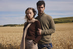 Zalman High Zip Collar Sweater - Khaki Green
