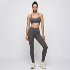 Legging De Sport Femme Zania 7/8 – Taille Haute – Yoga & Pilates