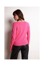 Maglione Girocollo Love Heritage Zaphira - Rosa Fluo Rosso