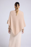 Cape Poncho Zarina - Beige Crème