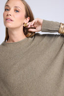 Cape Poncho Zarina - Vert Khaki