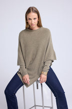Capa Poncho Zarina - Verde Khaki