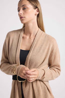 Gilet Tube Zassia - Beige Crème