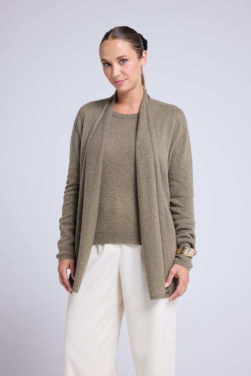 Gilet Tube Zassia - Vert Khaki