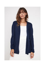 Zassia Tube Cardigan - Navy Blue
