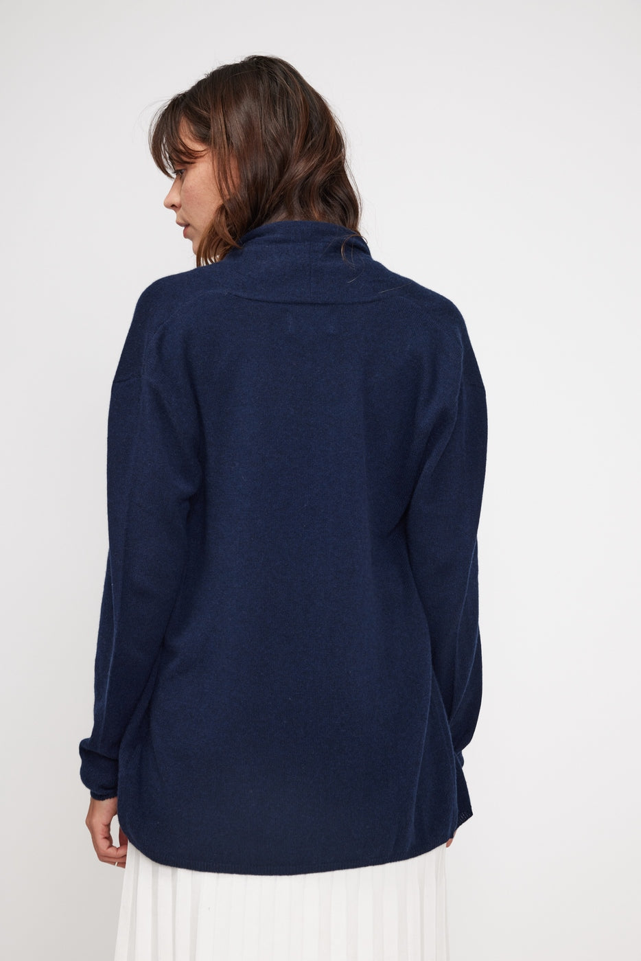 Zassia Tube Cardigan - Navy Blue