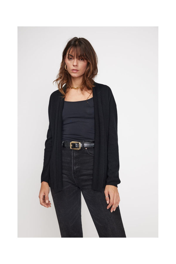 Gilet Tube Zassia - Noir - Femme