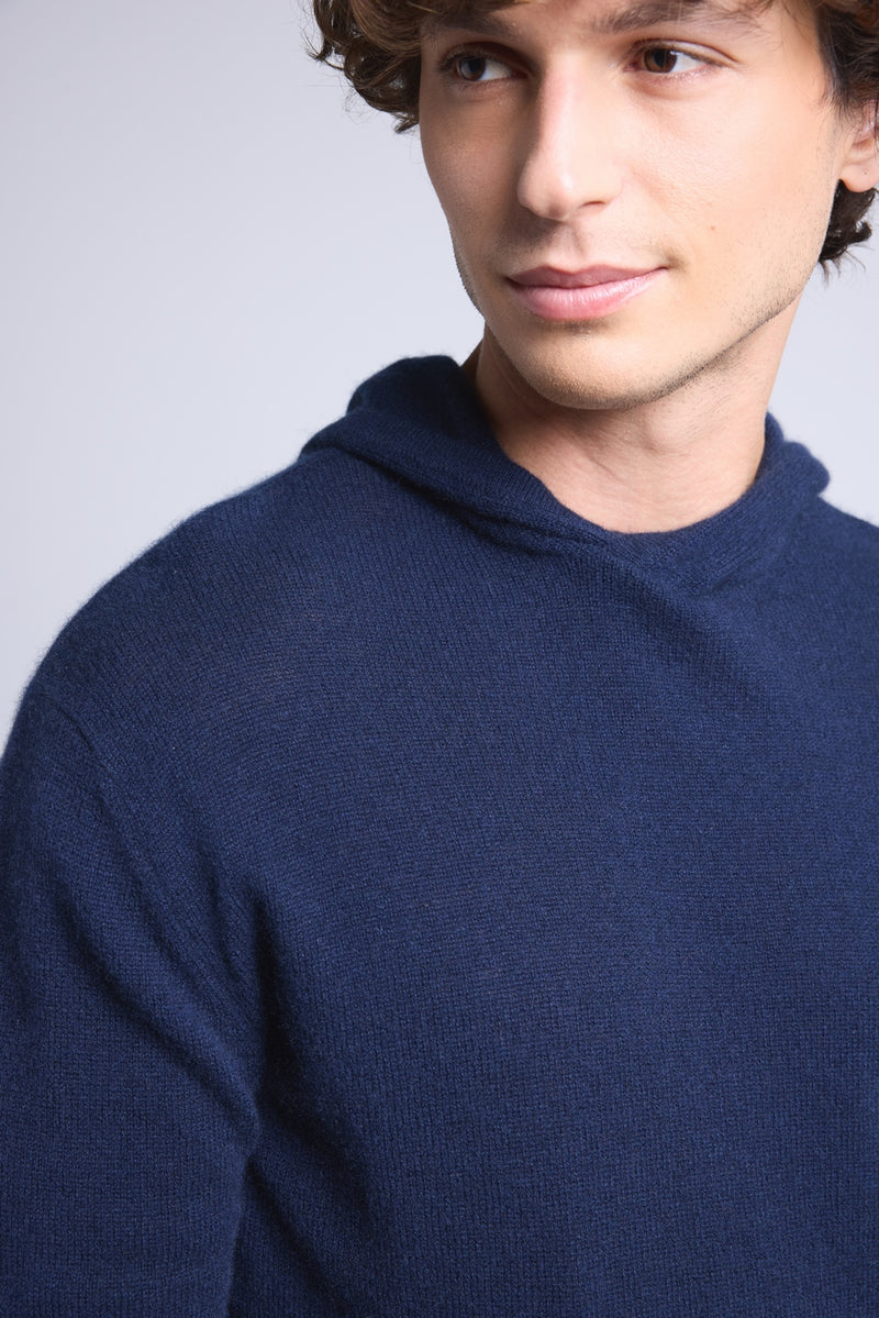 Sweat A Capuche Zazou - Bleu Marine - Homme