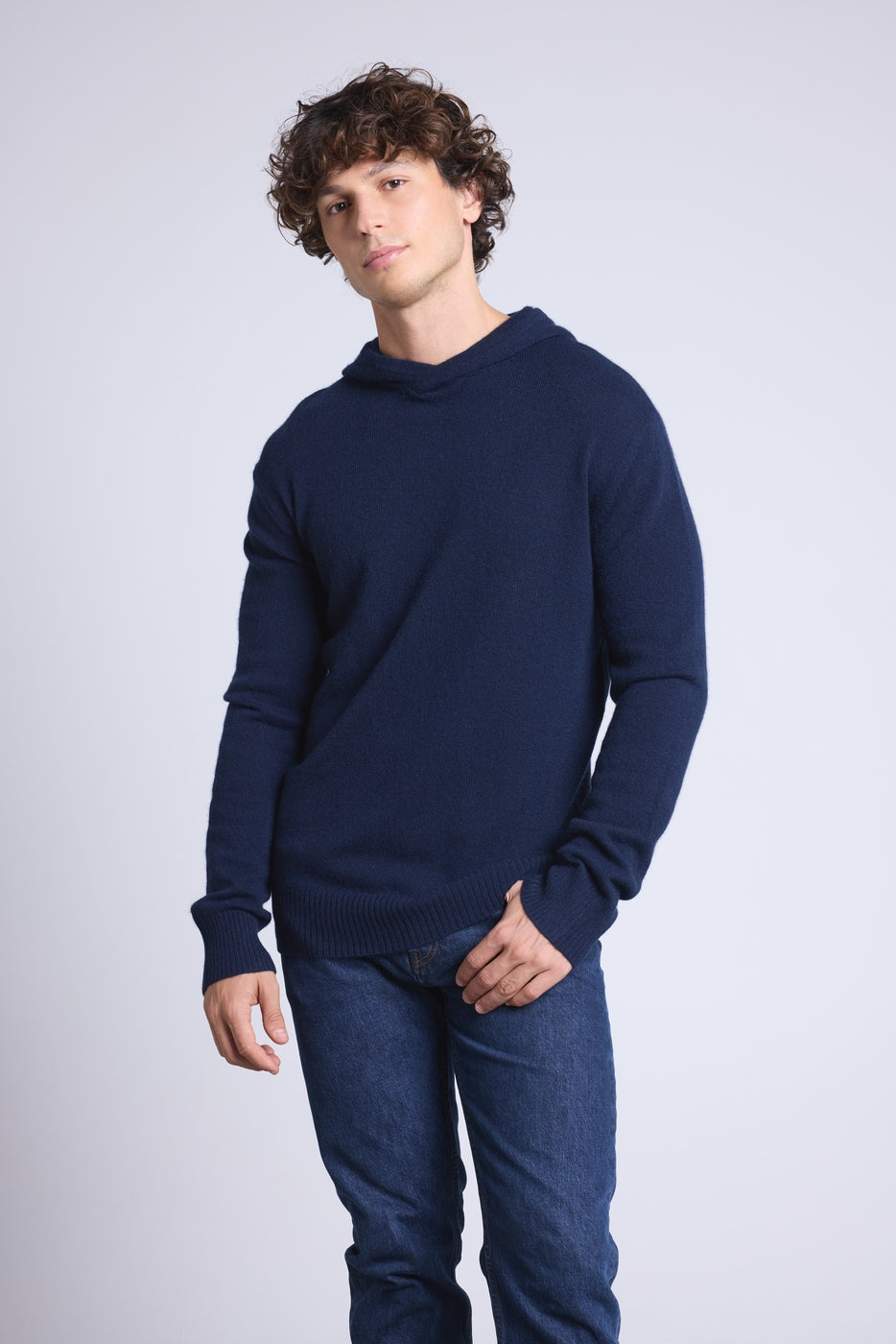 Zazou Hoodie - Navy Blue - Men