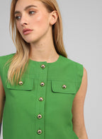 Veste Sans Manches Zelia Pomme