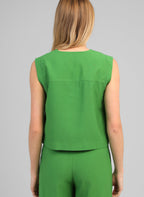 Veste Sans Manches Zelia Pomme