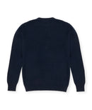 Pull Col Rond Love Heritage Zemir - Bleu Marine Rouge