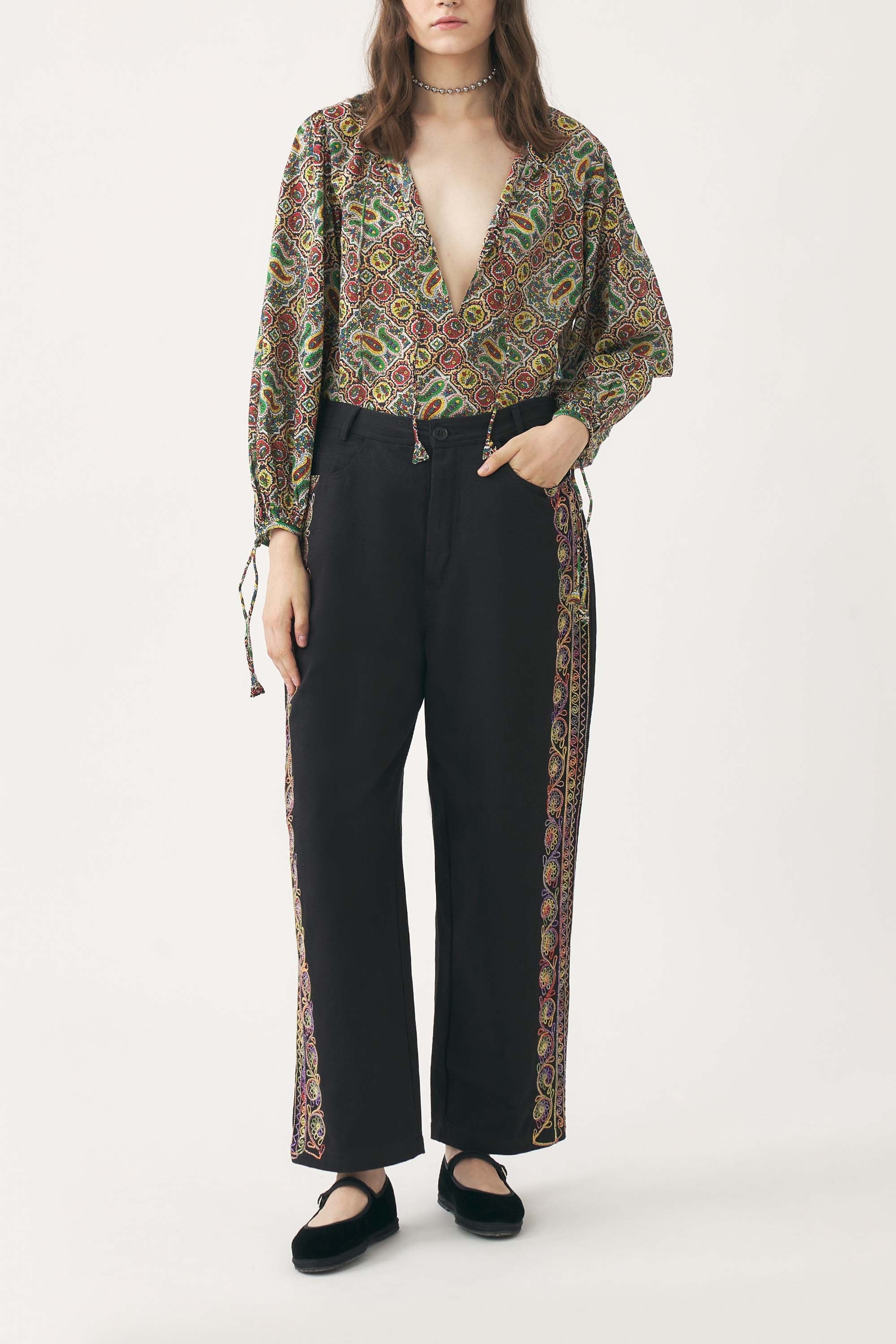 Blouse Zena - Vert