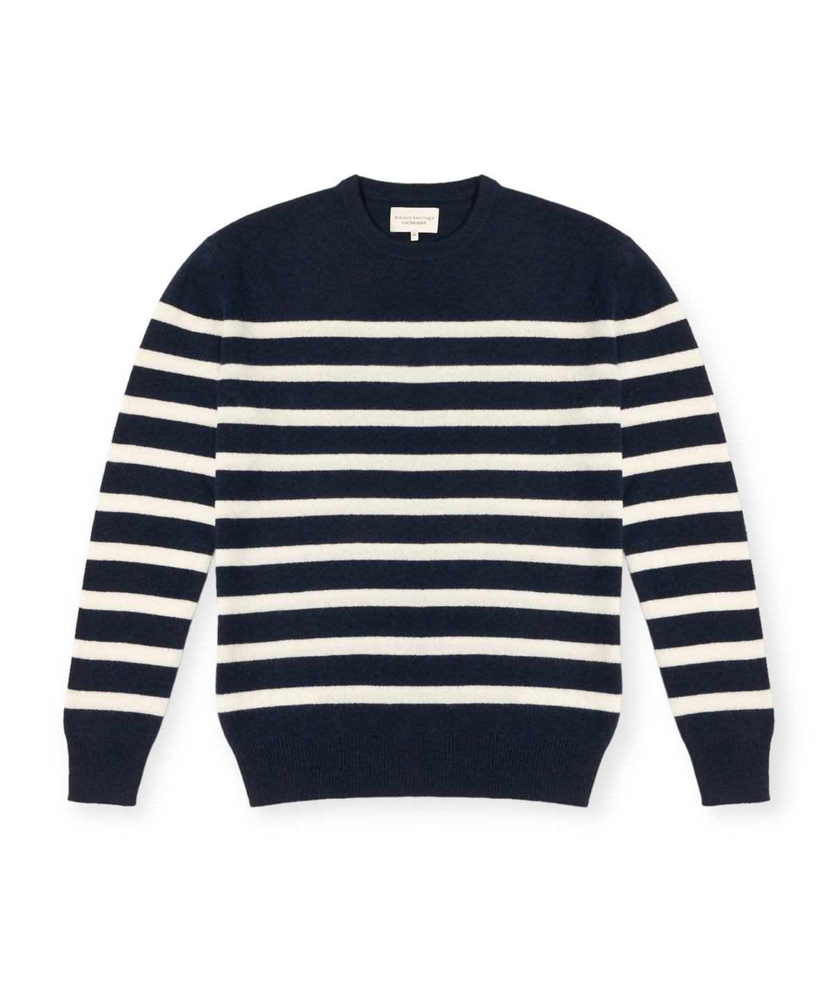 Pull Mariniere Zerol - Bleu Marine Blanc