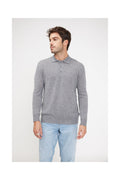 Jersey de Cuello Polo Zidane - Gris Oscuro