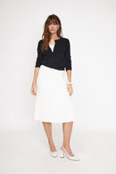 Cardigan Col Rond Zika - Noir