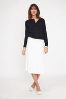 Cardigan Col Rond Zika - Noir