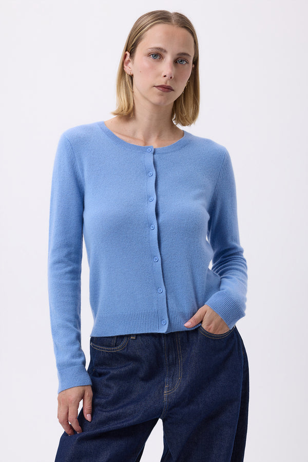 Cardigan Col Rond F Zika - Riviera - Femme