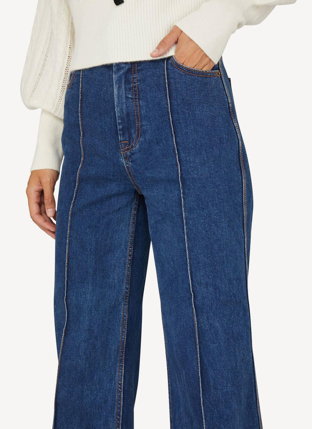 Pantalon - Blue - Femme