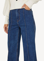 Pantalon - Blue - Femme